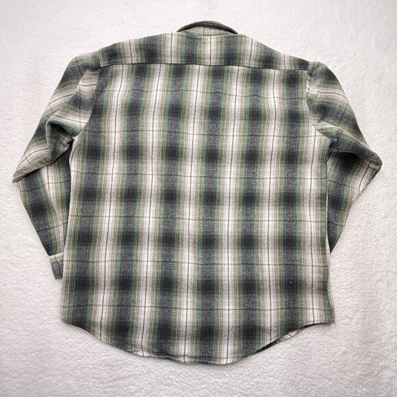 VTG Codet Heavy Flannel Plaid Shirt Cabincore Western Outdoor Grunge Mens 2XLT? - Picture 5 of 12